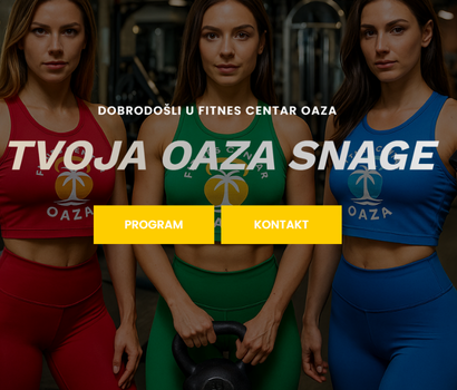 Oasis Fitness – Website Development Project